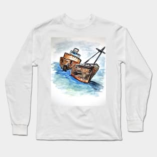 Wrecked Shipper Long Sleeve T-Shirt